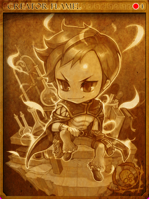 Sealed Creator Flamel Card illustration