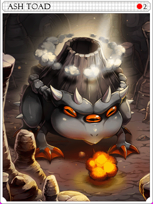 Ash Toad Card illustration