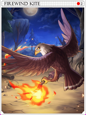 Firewind Kite Card illustration