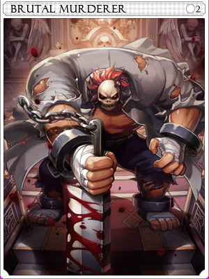 Brutal Murderer Card illustration