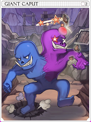 Giant Caput Card illustration
