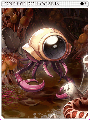 One Eye Dollocaris Card illustration