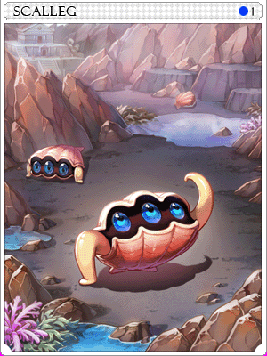 Scalleg Card illustration