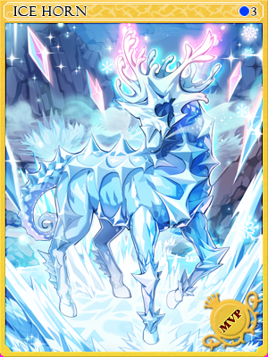 Ice Horn Card illustration