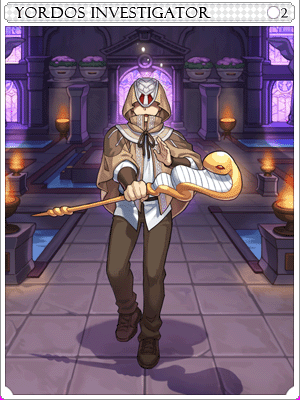 Yordos Investigator Card illustration