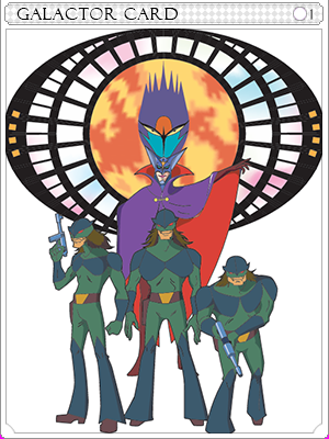 Galactor Card illustration