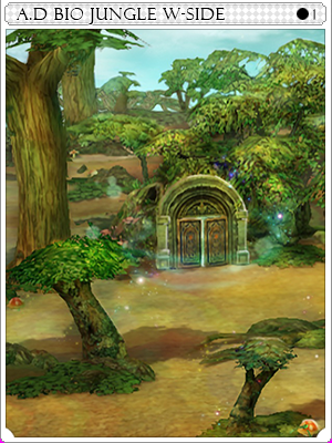 차원 정글 서부 카드 illustration