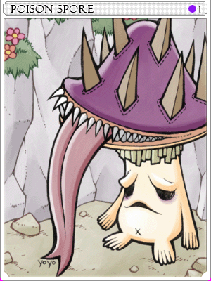 포이즌 스포아 카드 illustration