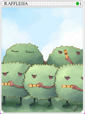 라플레시아 카드 illustration