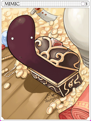 미믹 카드 illustration