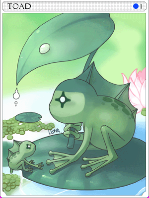 토드 카드 illustration