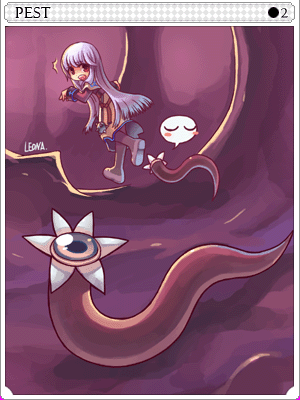 페스트 카드 illustration