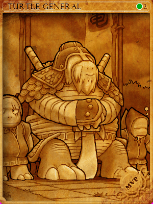 Sealed Turtle General Card illustration