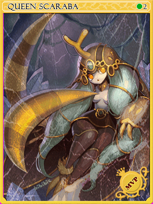 Queen Scaraba Card illustration
