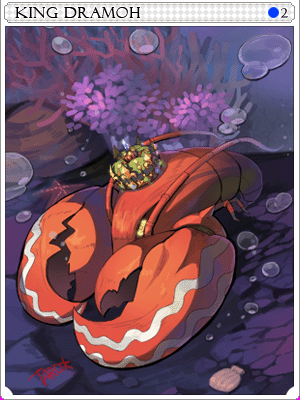 King Dramoh Card illustration