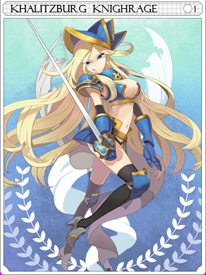 Khalitzburg Knightage Card illustration