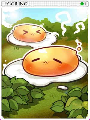 Eggring Card illustration
