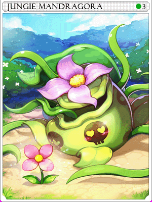 Jungle Mandragora Card illustration