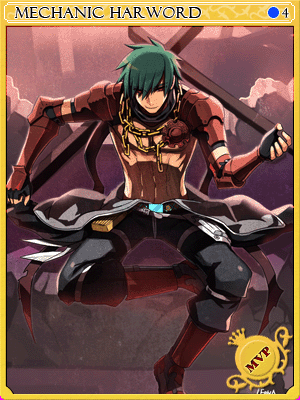 Mechanic Howard Card illustration