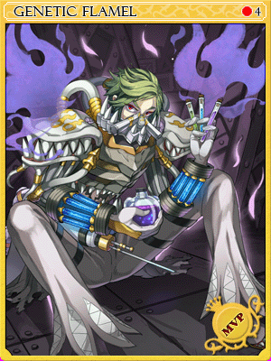 Genetic Flamel Card illustration