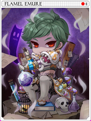 True Flamel Emure Card illustration