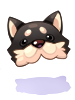 Chapéu de Shiba Inu Preto [1]