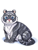 Mascote Tigre Negro