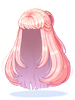 Peruca Rosa da Caçadora