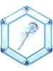Printed Glacier Staff