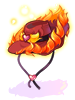 Ten Gallon Hat Of Flame