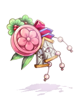 [衣装] まねき餅花