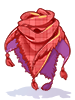 Red Lotus Stole