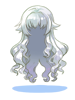 Costume: Flowing Long (Silver)