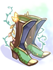 Entwined Magical Boots