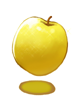 Bitten Golden Apple