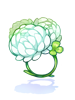 Shamrock Flower Ring