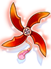 Crimson Huuma Shuriken