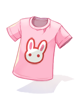 Rabbit Pattern Shirt