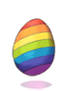 Splash Rainbow Lucky Egg