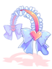 Heart Ribbon Hairband