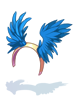 Deep Blue Angel Hairband