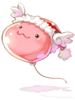 Pink Angeling Bubble