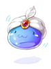 Demon Blue Poring Bubble