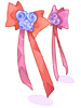Costume Maiden's Twin Ribbon