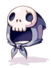 Costume Skull Hood