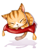 Costume Sleeping Cat Hat J