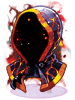 Lava Leather Hood