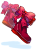 Louise's Red Boots