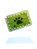 Infinite Cat Hand Ticket