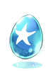 Shining Blue Lucky Egg
